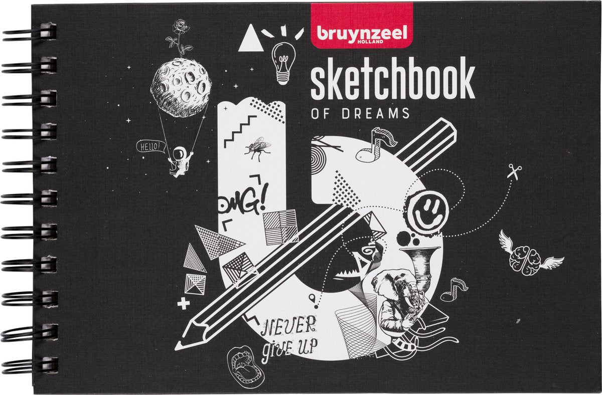 Bruynzeel-Skizzenbuch 19,5 x 14,7 cm