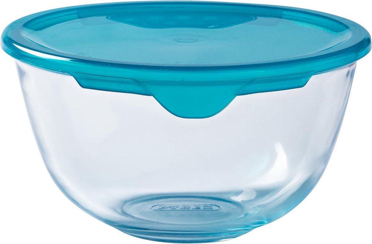 Pyrex – Cook Enjoy Rührschüssel mit Deckel 700 ml – transparent – Borosilikatglas – Polypropylen