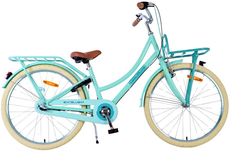 Volare Excellent Kinderfahrrad – Mädchen – 24 Zoll – Grün – 3 Gänge