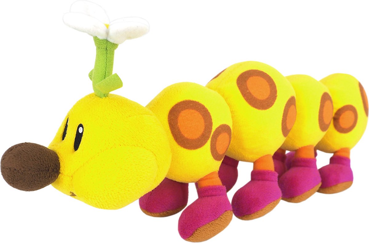 Together plus nintendo knuffel figure wiggler 14 cm knuffeles