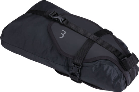 Bbb cycling bikepacking zadeltas fiets 5 liter – waterdicht - harnas met drybag – bevestiging: zadelpen en zadelrails - bikepacking tassen - seatsupply bsb-146
