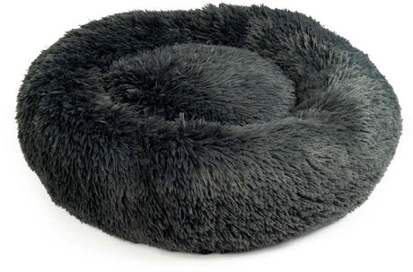 Duvo plus snug - Donutbett - Dunkelgrau - S - 50x50x13cm - waschbar