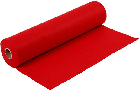 Creativ Company CC Hobby Filz auf Rolle 5m rot