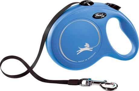 Flexi-Produkte, einziehbare Linie, neuer klassischer Reifen, blau, 8 Meter, bis zu 50 kg