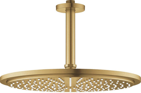 Grohe Rainshower Cosmopolitan Kopfbrause – Regenbrause Ø 31 cm – Cool Sunrise gebürstet (Mattgold)