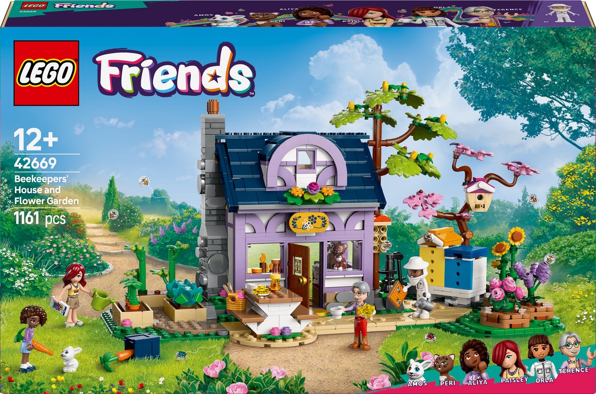 Lego Friends 42669 Imkerhaus und Blumengarten