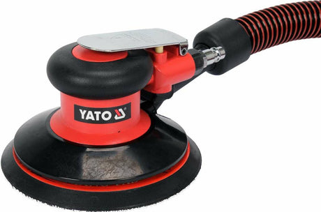 Yato – pneumatischer Exzenterschleifer – 150 mm – 5 mm Hub – Aluminiumgehäuse