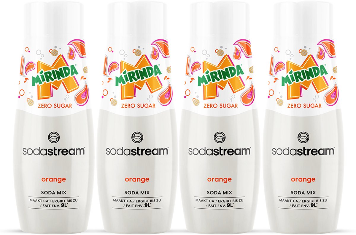Sodastream Miranda Zero Sirup – 4er-Pack