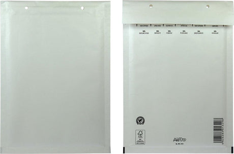 Airpro 100 Luftpolsterumschläge 180x265 weiß