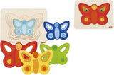 Goki Lagenpuzzle Schmetterling, 5 Lagen