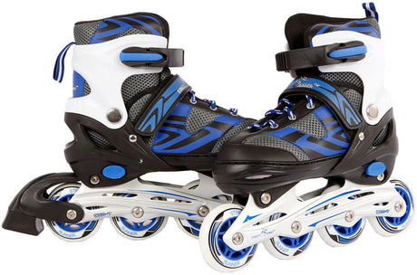 Street Rider Inlineskates blau schwarz, Größe 33-36