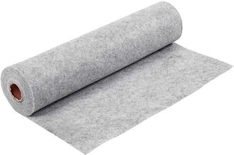 Creativ Company Hobbyfilz, B: 45 cm, Stärke 1,5-2 mm, meliert, 180-200 gr, grau, 5 m 1 Rolle