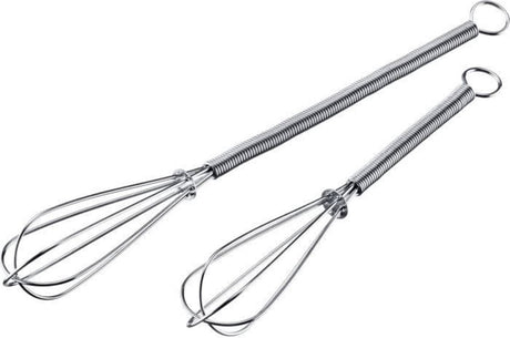 Westmark Set mit 2 Rührbesen aus Edelstahl, 15 cm und 20 cm