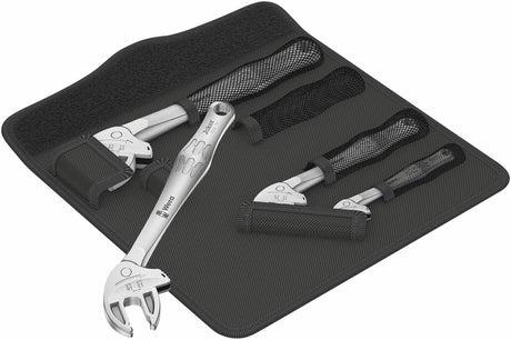 Wera 6004 Joker | selbsteinstellender Maulschlüsselsatz | einstellen | xs, s, m l | 7 bis 19 mm - 05020110001