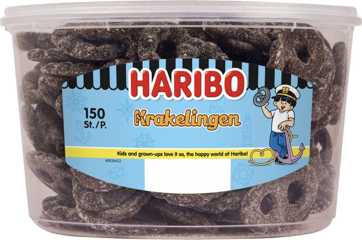 Haribo Lakritzbrezeln (150 Stück)