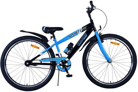 Volare Sportivo Kinderfahrrad - Jungen - 26 Zoll - Schwarz Blau