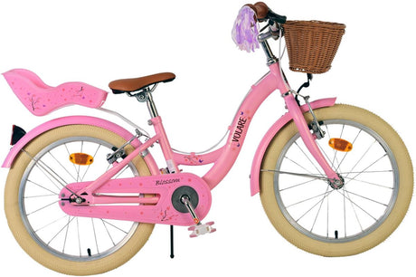 Volare Blossom Children's Bicycle - Mädchen - 18 Zoll - Pink - Zwei Handbremsen