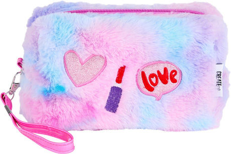 Erstelle es! Schminktasche pelzig