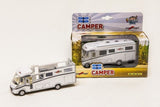 Kinderglobus Carthago Camper aus Druckguss mit Licht, 16 cm