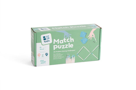 Bs Toys Streichholzpuzzle - Holz - ab 8 Jahren - 30 Möglichkeiten - Lernspiel