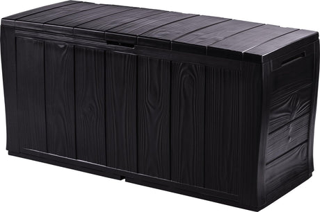 Curver Outdoor-Aufbewahrungsbox – 270 Liter – braun – wasserdicht