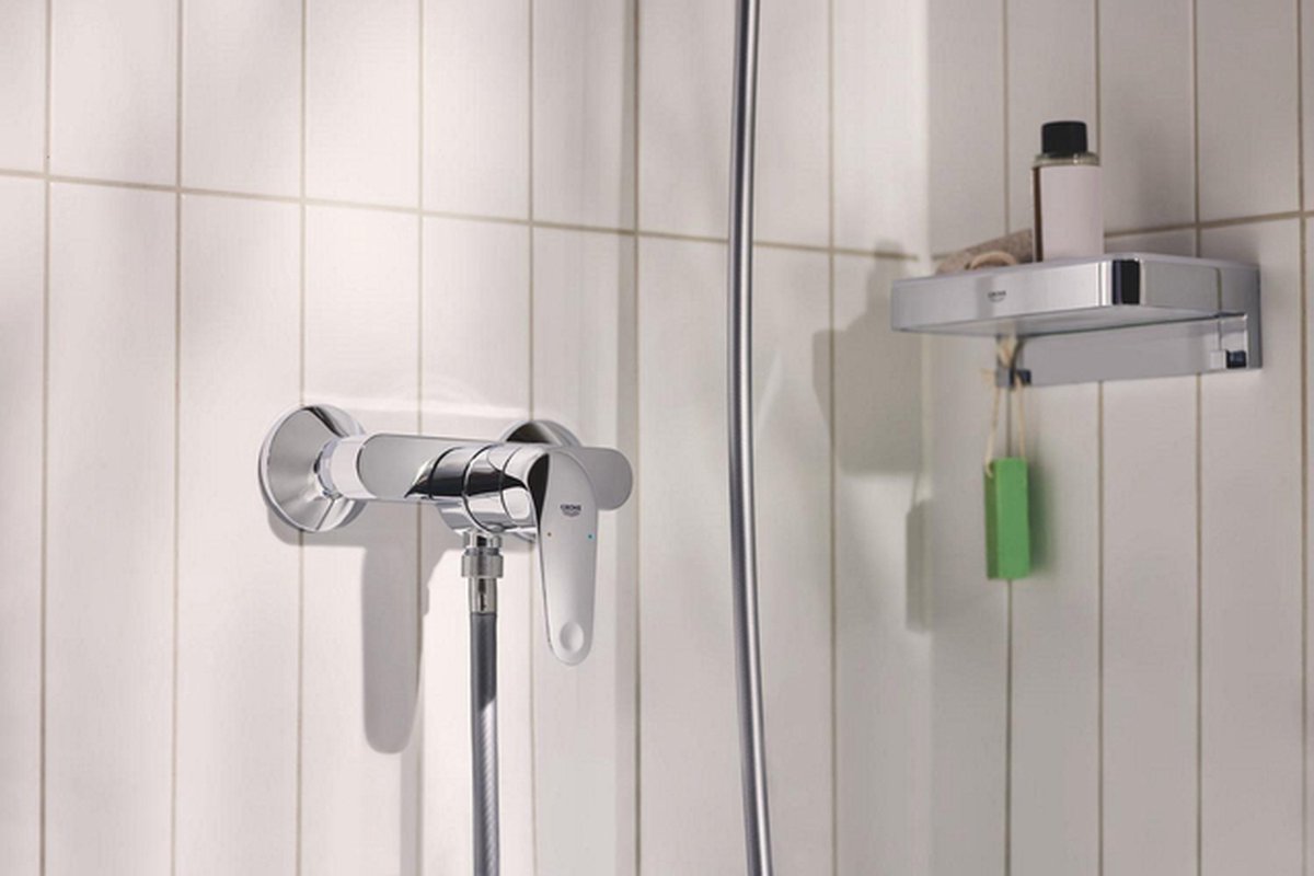 Grohe Europro Brausebatterie – mit Hebel – mit S-Kupplungen – Chrom