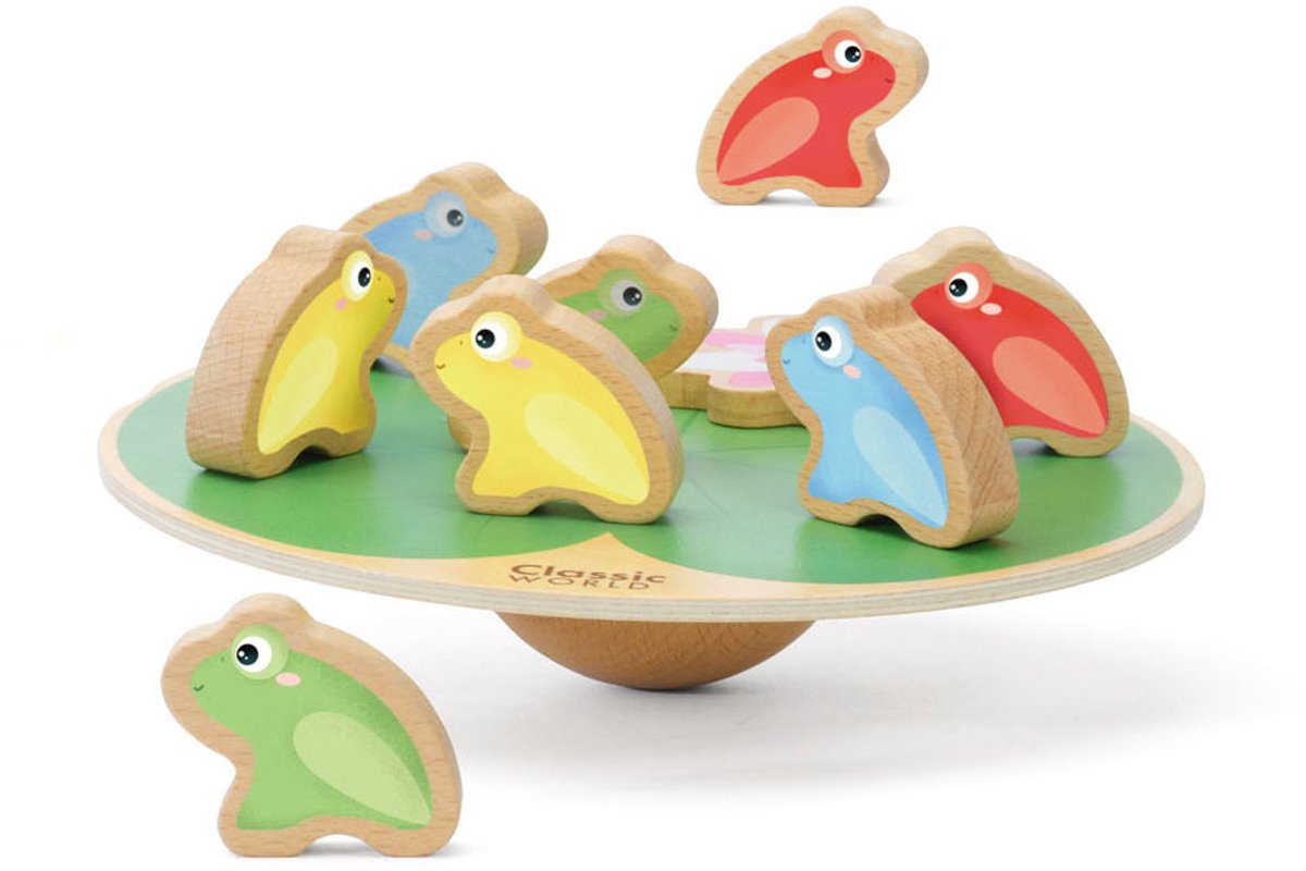 Klassische Weltklasse Waterlelie mit Fröschen