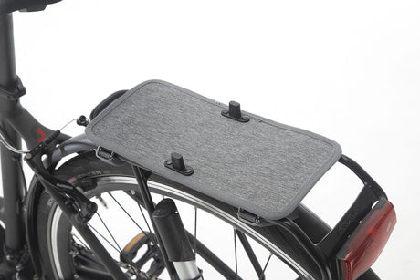 Neue Looxs Nova Plate - Gray - Fietsplaat für Nova Double Deficable Bicycle Bag