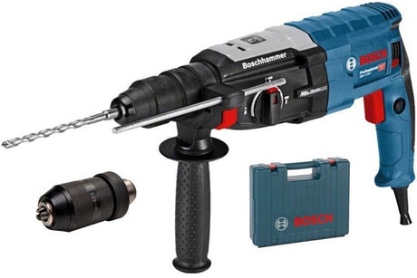 Bosch Blue GBH 2-28 F Kombihammer SDS-plus + Schnellspannbohrfutter im Koffer – 0611267600