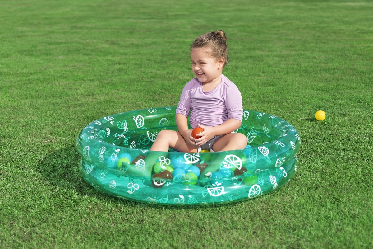 Bestway® Splash Play aufblasbares Bällebad mit 50 Spielbällen