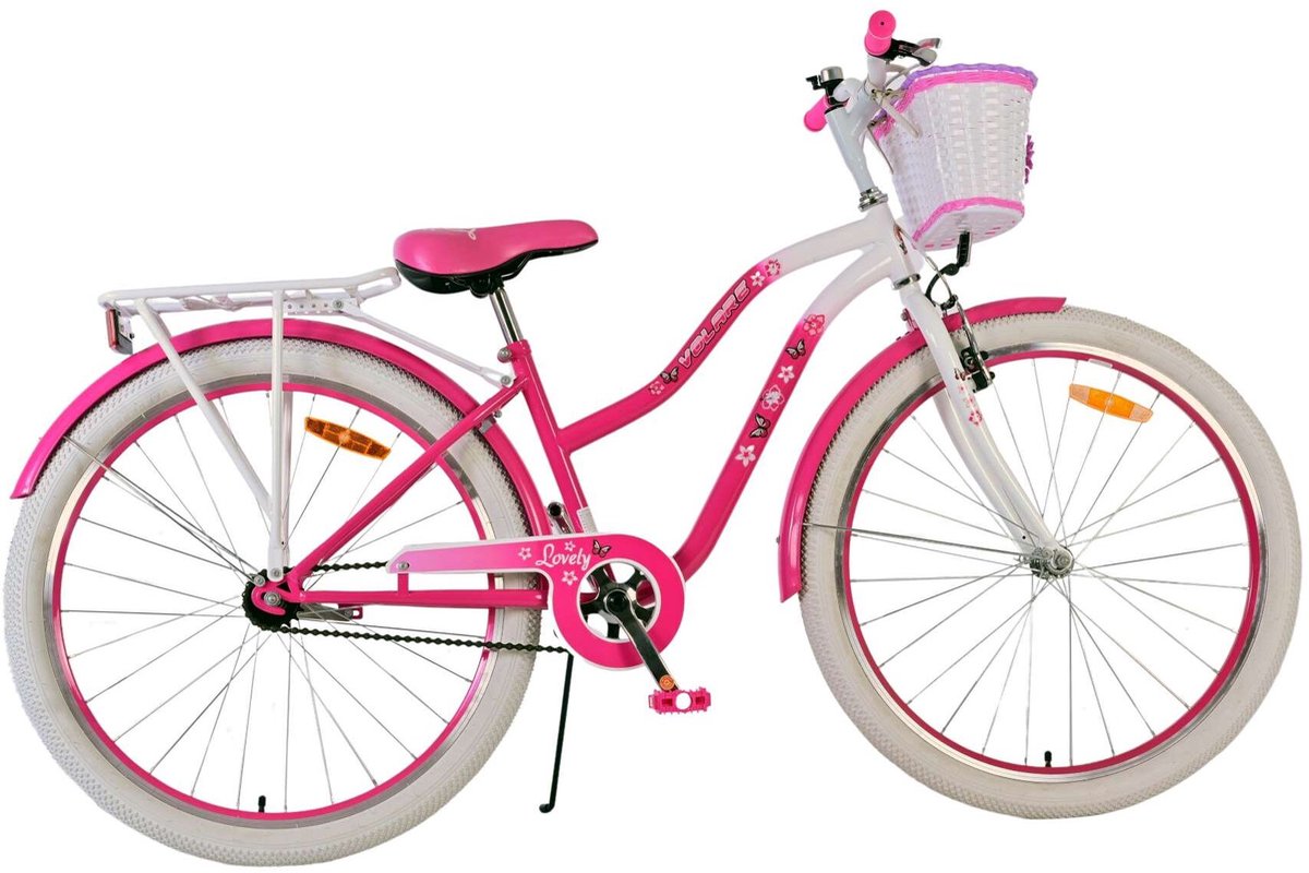 Volare schönes Kinderfahrrad – Mädchen – 26 Zoll – Rosa