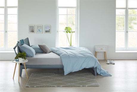 Beddinghouse jersey - topper hoeslaken - 160x200 220 - licht grijs