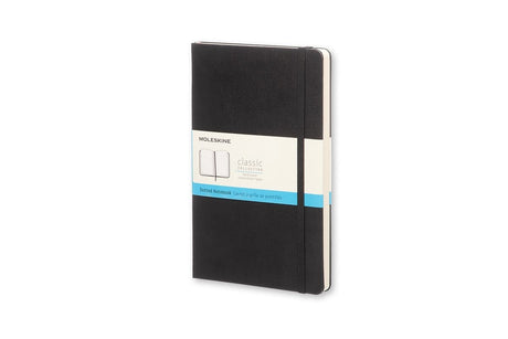 Klassisches Moleskine-Notizbuch – groß – Hardcover – gepunktet – schwarz