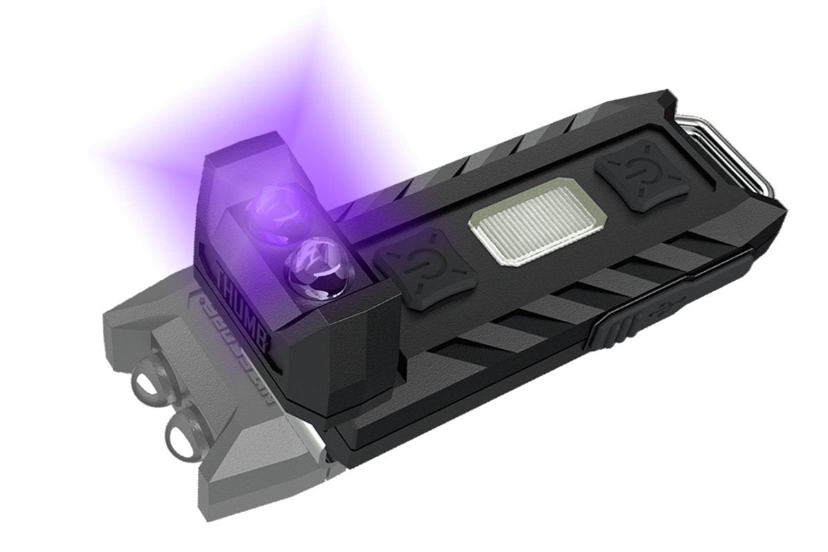 Nitecore Thumb Leo UV-Schlüsselanhängerlampe wiederaufladbar