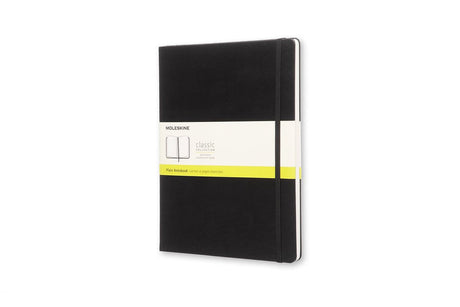 Klassisches Moleskine-Notizbuch – extra groß – Hardcover – leer – schwarz