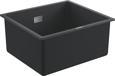 Grohe k700u Verbundspüle – 45,7 cm – Unterbau – mit Überlauf – Granitschwarz