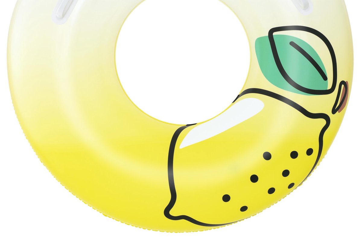 Bestway Schwimmring frisch gepresste Zitrone, 99 cm