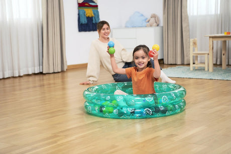 Bestway® Splash Play aufblasbares Bällebad mit 50 Spielbällen