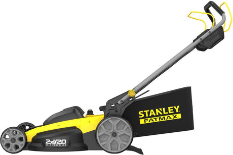 Stanley sfmcmws251m fatmax® v20 Akku-Rasenmäher 51 cm mit Radantrieb 2x18 V 4,0 Ah