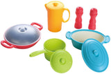 Playgo Pfannen und Töpfe Kochspielset – 10-teilig.