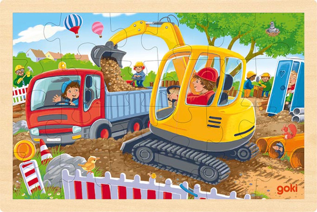 GOKI HOOLEN JIGSAW Puzzrzrator, 24st.