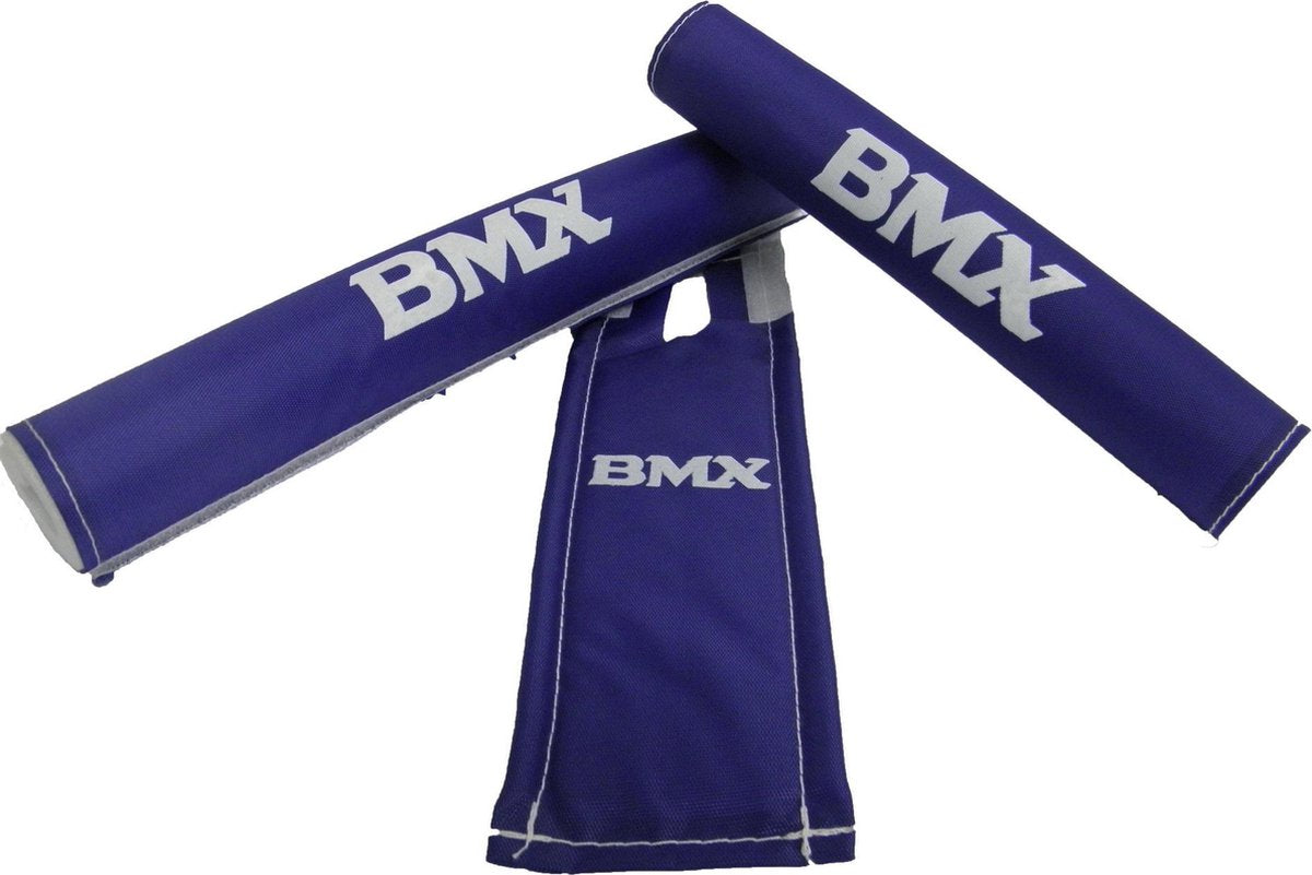 Pads BMX Junior Foam Blue 3-Stück