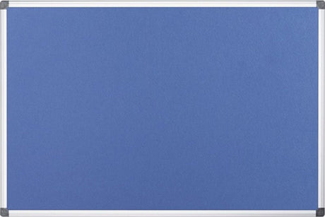 Bi-Office Filztafel blau 120x90 cm