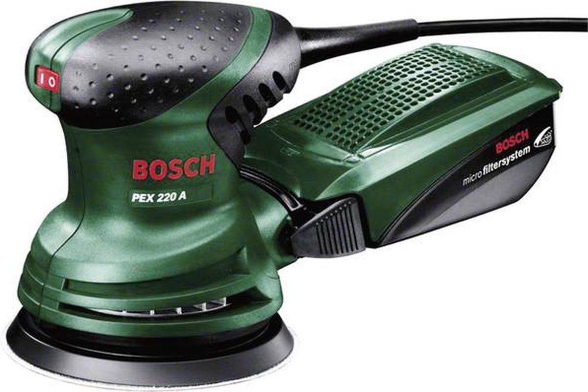Bosch PEX 220 A Exzenterschleifer – mit Kabel – 220 W