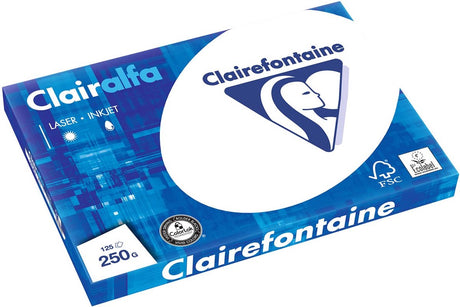 Clairefontaine clairalfa papier a3 250g 125v