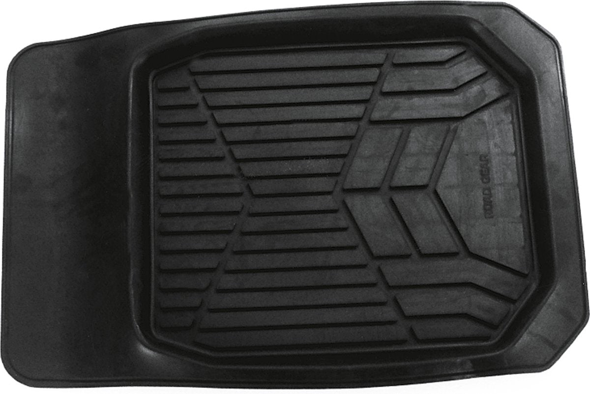 Carpoint schaalmat rubber 74x50cm zwart