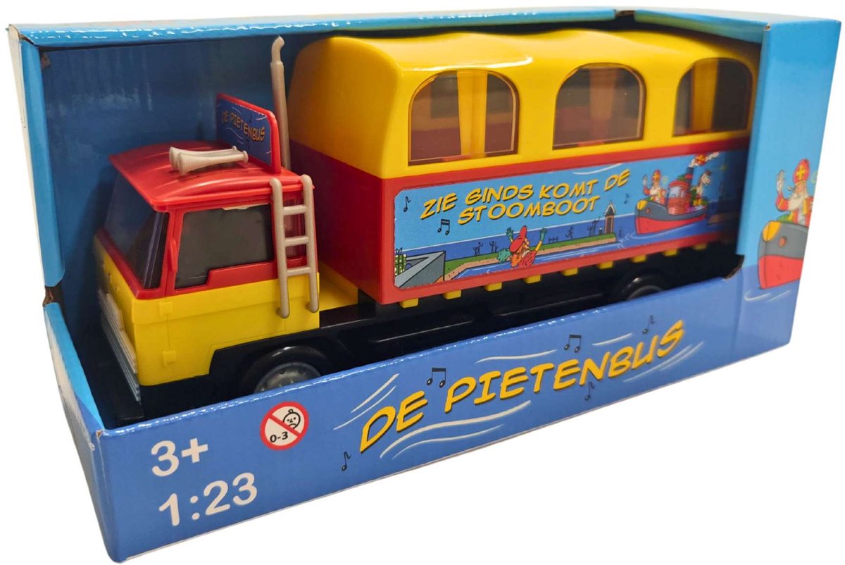 Volare Sinterklaas und Pete Bus mit Hupensound