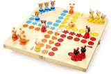 Kleiner Fuß - Ludo-Tiere aus Holz