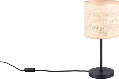 Rl lebe dein Licht Reality Aimee - Tischleuchte - Schwarz matt - exkl. 1x E27 4 W - Schnurschalter - Casalum