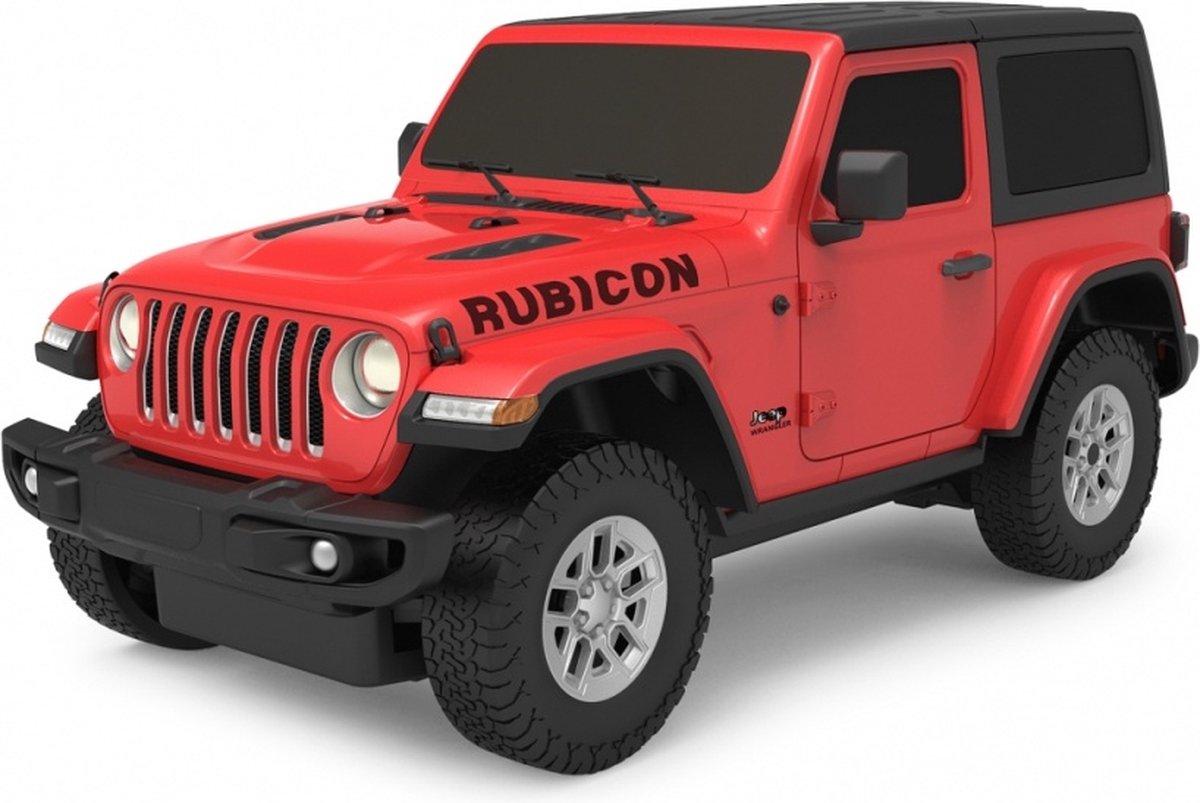 Rastar RC Jeep Wrangler JL Boys 27 MHz 1:24 rot